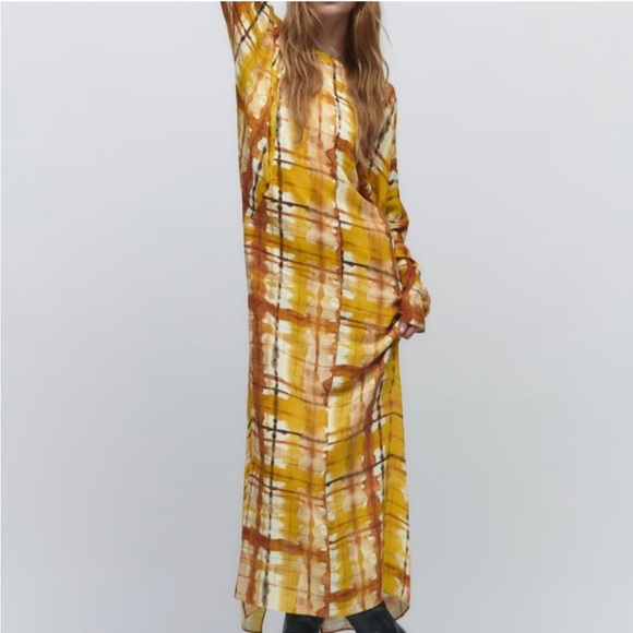 🔥 NWT BLOGGER FAV ZARA MAXI DRESS - Picture 2 of 12